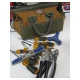 Tool Bag w/ TOOL Contents Drivers Etc