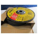 Lot (6) New DeWalt HP 7"x1/4"x7/8" Metal Wheels