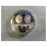 Civil War Centennial Token Coin Grant~Lee Neat