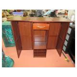 Neat Wooden Compact Folding BAR