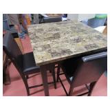 Basic 36" Hightop Dining 4pc SET