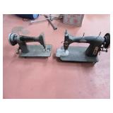 Lot (2) Antique Sewing Machines Repurpose~PARTS