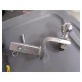 1.25" Receiver Hitch w/ 2" Ball For Car/Compact