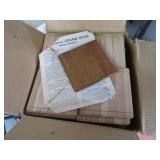 Unused Box 25sq ft. Vintage Oak Parquet Flooring