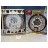 New SEIKO Melody Moving Wall Clock $$$