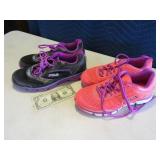 Lot (2) Womens sz10 Sneakers Shoes