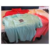 Lot (4) NEW Mens szXXL Collared Shirts Solid Color