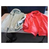 Lot (2) COLUMBIA WomensXL Fleece ZipUp Jackets