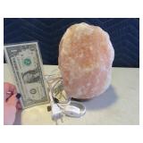 10" Stone Salt Rock Lamp