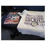 Lot (2) szLG Rockies~Broncos vtg T-Shirts EXC