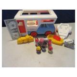 Vintage WEEBLE WOBBLE Toys Truck & Figures