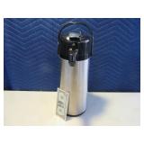 Silver Look 72oz Pumptype Coffee Dispenser pot