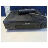 SONY VHS Player w/ Remote