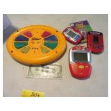 Lot (4) Digital~Interactive Handheld Kids games