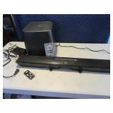 POLK 2pc Soundbar & Base TV Speaker SET w/ Remote