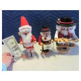 Lot (3) German Wooden NutCrackers