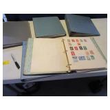 Five Folders FULL Vintage Stamps LOT