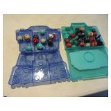 Lot (2) Boxes BAKUGAN TOYS w/ cases