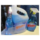 1gal + 2bottles New WINDEX window cleaner