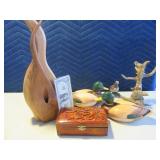 Lot (5) Duck~Bird Related Vtg Collectibles