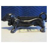 Weiner~Dachsund 12" Cast Iron Boot Scraper