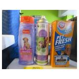 Lot (3) Pet Shampoo & Freshner