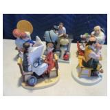 Lot (5) Norman Rockwell DanburyMint Figures