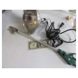 ClampOn Shop Type Alum Lamp & NoBend trimmer