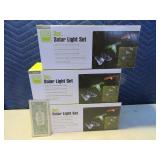 Lot (3) new Solar Yard Accent LIghts