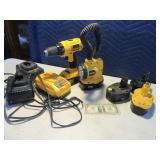 Lot 18v DeWalt Cordless Tools