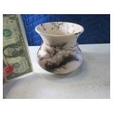 Horsehair 4.5" SouthWest Pottery Vase Defined Sign