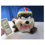 TAX 1997 Football Player Cookie Jar GIBSON Exc