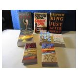Lot (8) Stephen King Asst Books