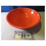 12" FIESTA WARE Orange Spaghetti Serving Bowl