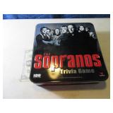 THE SOPRANOS Trivia Game in Metal Tin EXC