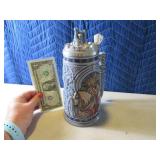 Knights Of The Realm Embossed Collector Stein