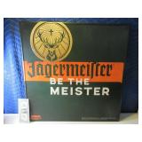 JAGERMEISTER 24" Tin~Metal Mancave Sign 2of2