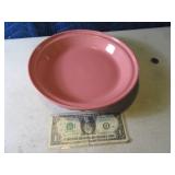FIESTA WARE 10" Pink Modern Pie Plate