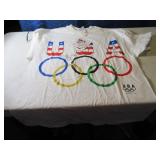 Signed 1984 MARY LOU RETTON szXL TShirt Olympic