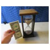9" Glass Sand Timer Hourglass