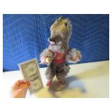 11" Dancing KACHINA Bear Fur Look Indian Doll