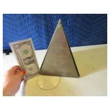 1980 Brass 8" Bell PETERSON A.F.B. Named Nice