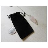 10" Stone Dangling Oracle modern Pinkish