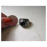 1986 Widefield sz9.5 Springs HS Class Ring Blk Stn