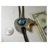 Pawn Silver BEAR Bolo Tie