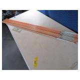 Lot (14) SnowPole Marking 48" Stakes