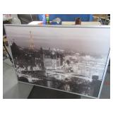 Large 55"x40" Wall Paris Scene Picture