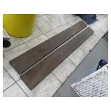 Lot (2) 2"x9"x88" Rustic Wood Shelves?
