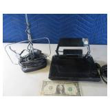 Lot (2) Tabletop TV Antenna