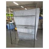 48" Metal NSF Blk Storage Shelf